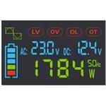 Green Cell Power Inverter LCD menič napätia s displejom z 12V na 230V, 2000W/4000W, čistá sínusoida
