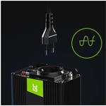 Green Cell Power Inverter menič napätia z 24V na 230V, 1000W/2000W, čistá sínusoida