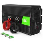 Green Cell Power Inverter menič napätia z 24V na 230V, 1000W/2000W, čistá sínusoida