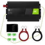 Green Cell Power Inverter menič napätia z 24V na 230V, 1000W/2000W, modifikovaná sínusoida