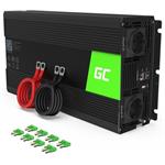 Green Cell Power Inverter menič napätia z 24V na 230V, 1500W/3000W, čistá sínusoida