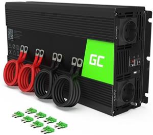 Green Cell Power Inverter menič napätia z 24V na 230V, 2000W/4000W, čistá sínusoida