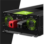 Green Cell Power Inverter menič napätia z 24V na 230V, 3000W/6000W, čistá sínusoida