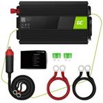 Green Cell Power Inverter menič napätia z 24V na 230V, 300W/600W, čistá sínusoida