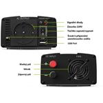 Green Cell Power Inverter menič napätia z 24V na 230V, 500W/1000W, modifikovaná sínusoida