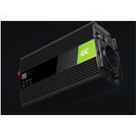 Green Cell Power Inverter menič napätia z 24V na 230V, 500W/1000W, modifikovaná sínusoida