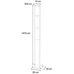 Greencell HabuDen stĺpik pre HabuDen Wallbox elektrickú nabíjaciu stanicu