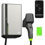 Greencell HabuDen Wallbox, nabíjacia stanica s GC App Bluetooth WiFi, 22kW 32A, 7.5m, NFC, kábel Type 2 Smart EV