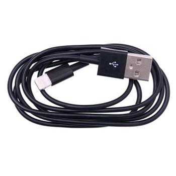 GT USB2.0A-Lightning kábel M/M, 1.0m, prepojovací, čierny