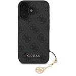 Guess 4G Charm kryt pre iPhone 16 Plus, sivý