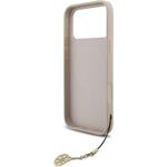 Guess 4G Charm kryt pre iPhone 17 Pro Max, ružový