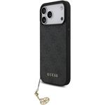 Guess 4G Charm kryt pre iPhone 17 Pro Max, sivý