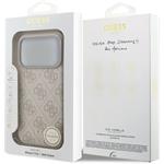 Guess 4G Charm kryt pre iPhone 17 Pro, ružový