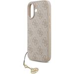 Guess 4G Charm kryt pre iPhone 17, ružový