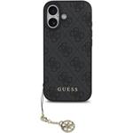 Guess 4G Charm kryt pre iPhone 17, sivý