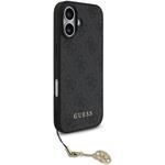 Guess 4G Charm kryt pre iPhone 17, sivý