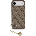 Guess 4G Charm kryt pre iPhone Air, hnedý