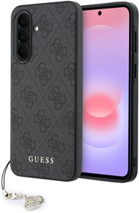Guess 4G Charm kryt pre Samsung Galaxy A37, čierny