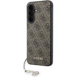 Guess 4G Charm kryt pre Samsung Galaxy A37, hnedý