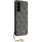 Guess 4G Charm kryt pre Samsung Galaxy A56, hnedý