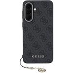 Guess 4G Charm kryt pre Samsung Galaxy A57, čierny