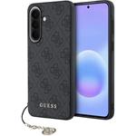Guess 4G Charm kryt pre Samsung Galaxy A57, čierny