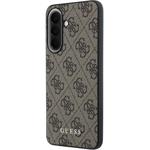 Guess 4G Charm kryt pre Samsung Galaxy A57, hnedý