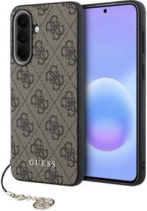 Guess 4G Charm kryt pre Samsung Galaxy A57, hnedý