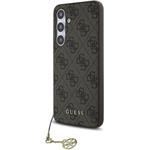 Guess 4G Charm kryt pre Samsung Galaxy S24 FE, hnedý