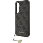 Guess 4G Charm kryt pre Samsung Galaxy S24 FE, hnedý
