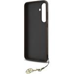 Guess 4G Charm kryt pre Samsung Galaxy S24 FE, hnedý