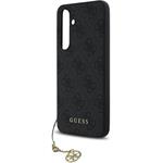 Guess 4G Charm kryt pre Samsung Galaxy S24 FE, sivý