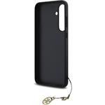 Guess 4G Charm kryt pre Samsung Galaxy S24 FE, sivý