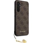 Guess 4G Charms kryt pre Samsung Galaxy S23 FE, hnedý