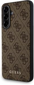 Guess 4G kryt pre Samsung Galaxy A56, hnedý