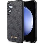 Guess 4G kryt pre Samsung Galaxy S24, čierny