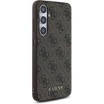 Guess 4G kryt pre Samsung Galaxy S24 FE, hnedý