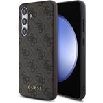 Guess 4G kryt pre Samsung Galaxy S24 FE, hnedý