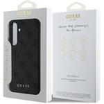 Guess 4G kryt pre Samsung Galaxy S24 FE, sivý
