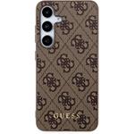 Guess 4G kryt pre Samsung Galaxy S24, hnedý