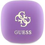 Guess 4G Logo Mini TWS bezdrôtové slúchadlá, fialové