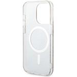 Guess 4G MagSafe kryt + bezdrôtová nabíjačka pre iPhone 14 Pro, hnedý