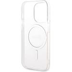 Guess 4G MagSafe kryt + bezdrôtová nabíjačka pre iPhone 14 Pro, ružový