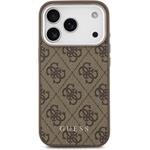 Guess 4G MagSafe kryt pre iPhone 17 Pro Max, hnedý
