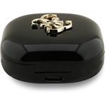 Guess 4G Metal Logo TWS, bezdrôtové slúchadlá, čierne