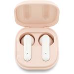 Guess 4G Metal Logo TWS, bezdrôtové slúchadlá, ružové