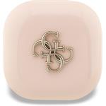 Guess 4G Metal Logo TWS, bezdrôtové slúchadlá, ružové