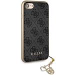 Guess Charms Hard Case 4G pre iPhone 7/8/SE2020/SE2022, sivý