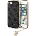 Guess Charms Hard Case 4G pre iPhone 7/8/SE2020/SE2022, sivý