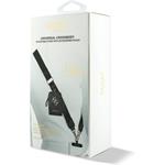 Guess Crossbody Popruh PU 4G Metal Logo + peňaženka, čierny